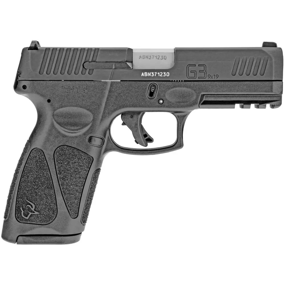 Taurus G3 9mm Full Size Pistol - Black 4" Barrel 10rd Capacity - Taurus International Manufacturing, Inc. - 9mm