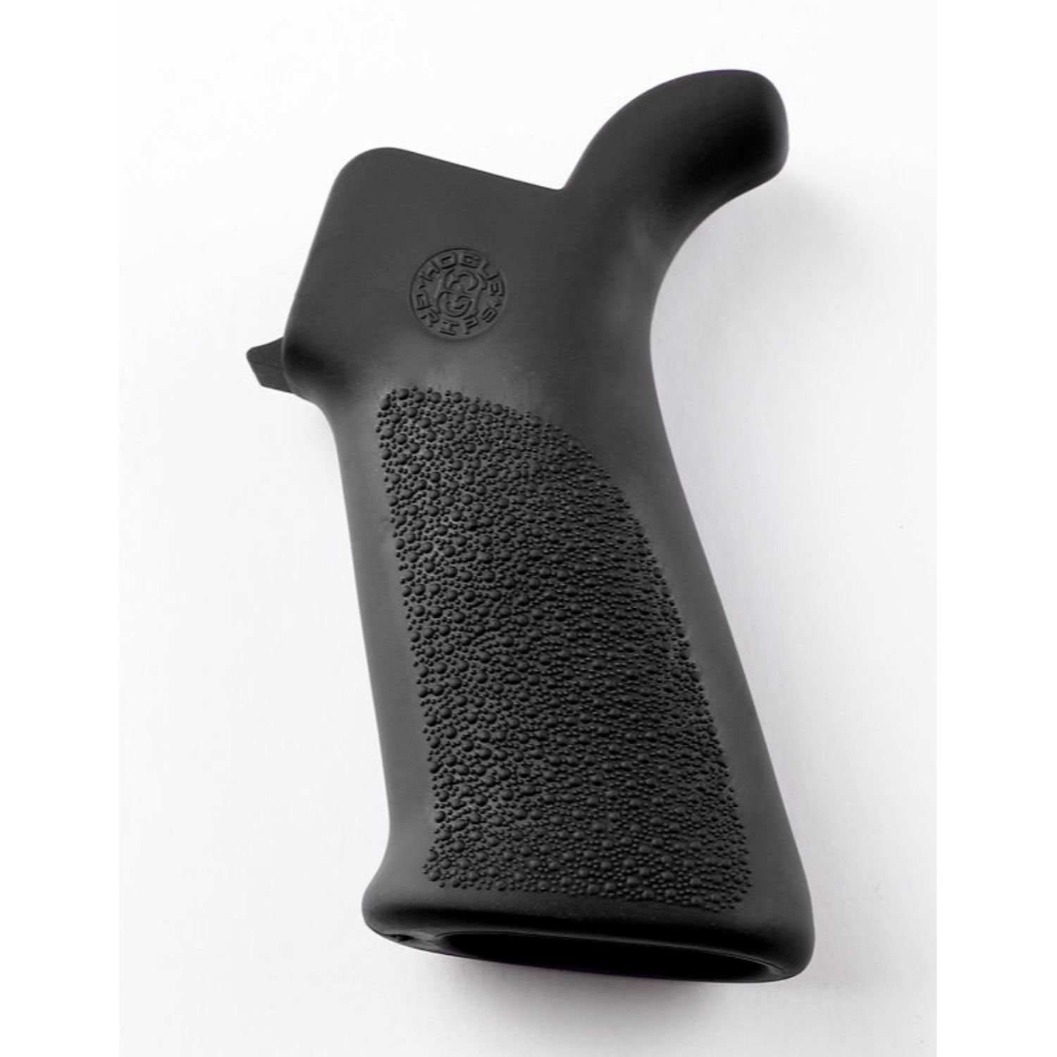 Hogue Grips Beavertail AR-15/M16 Rubber NO Finger Grooves Black 15030 - Hogue - OVERMOLDED