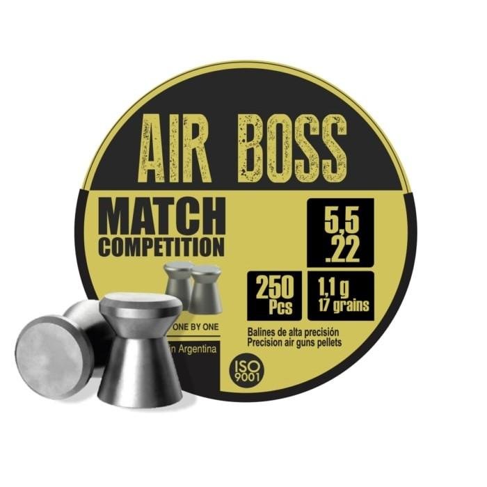 Hatsan Apolo Air Boss Match Competition Air Rifle Pellets .22 Cal 17 gr 250/ct - Hatsan - .22