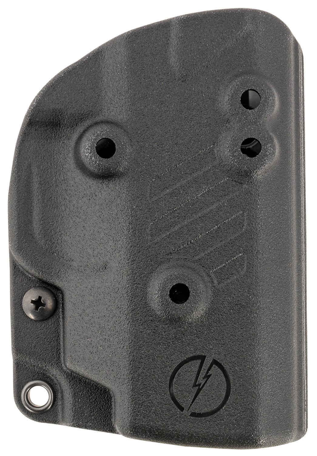 Blade-Tech Black Kydex OWB Holster for Taser Pulse - Universal Belt Clip & Body Contour - TASER - BLACK
