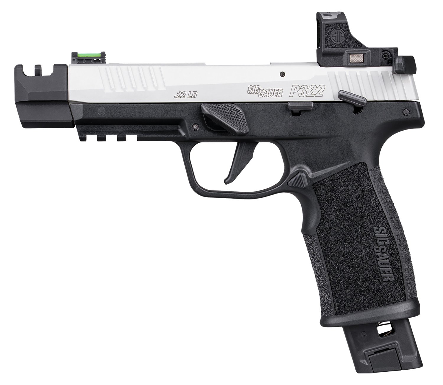 Sig SAUER 322C-T-COMP-RS P322 22 LR 4" Two-Tone Semi-Auto Pistol