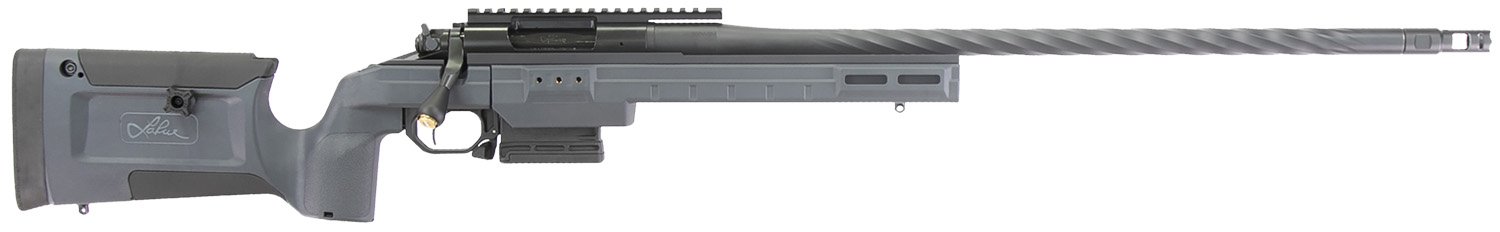 LaRue Tactical LTKRGSIETE300WSM24GRY Siete 300 WSM 24" Fluted Gray Bolt Action - LARUE - 300 WSM