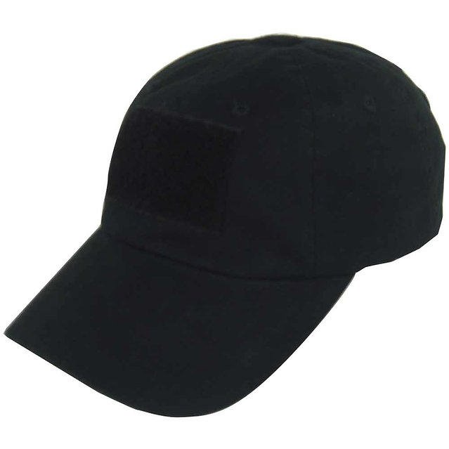 Contractor Cap: 6-Panel Cotton Twill, Adjustable, Patch-Ready with Government Approval