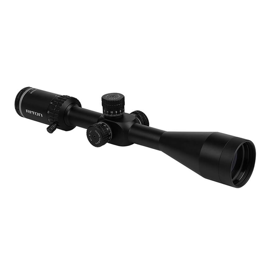 Buy Riton 1C624AF23 1 Conquer 6-24x50 FFP Rifle Scope HD Glass Matte Black online