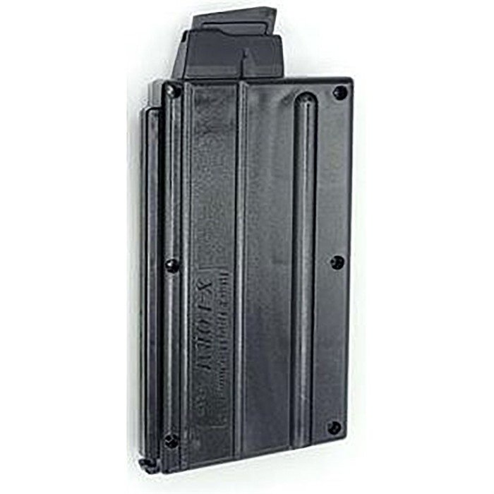 Black DOG MACHINE 22 LR POLYMER MAG W/NYLON FEED LIPS 10RD BLK FOR AR15 - Black Rain