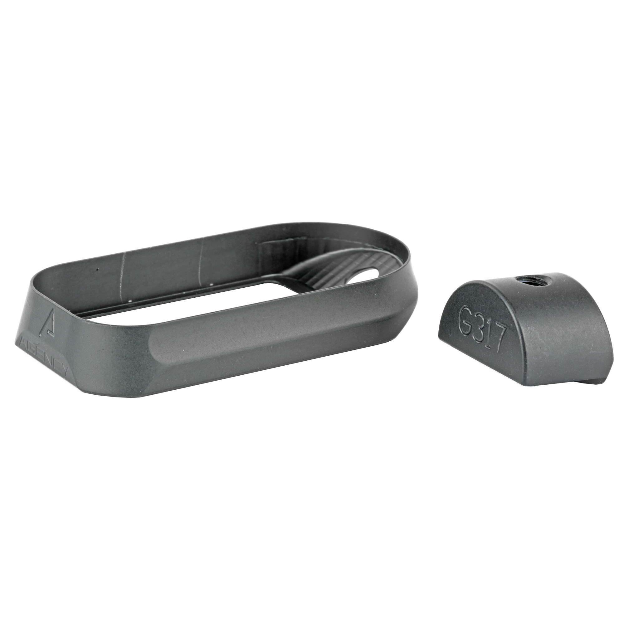 Agency Arms Magwell Fits Glock 17 Gen 3 Black Finish - Agency Arms