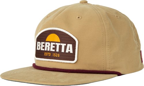 Beretta BC055T118601A0 Sunset Rope Trucker Cap Tan