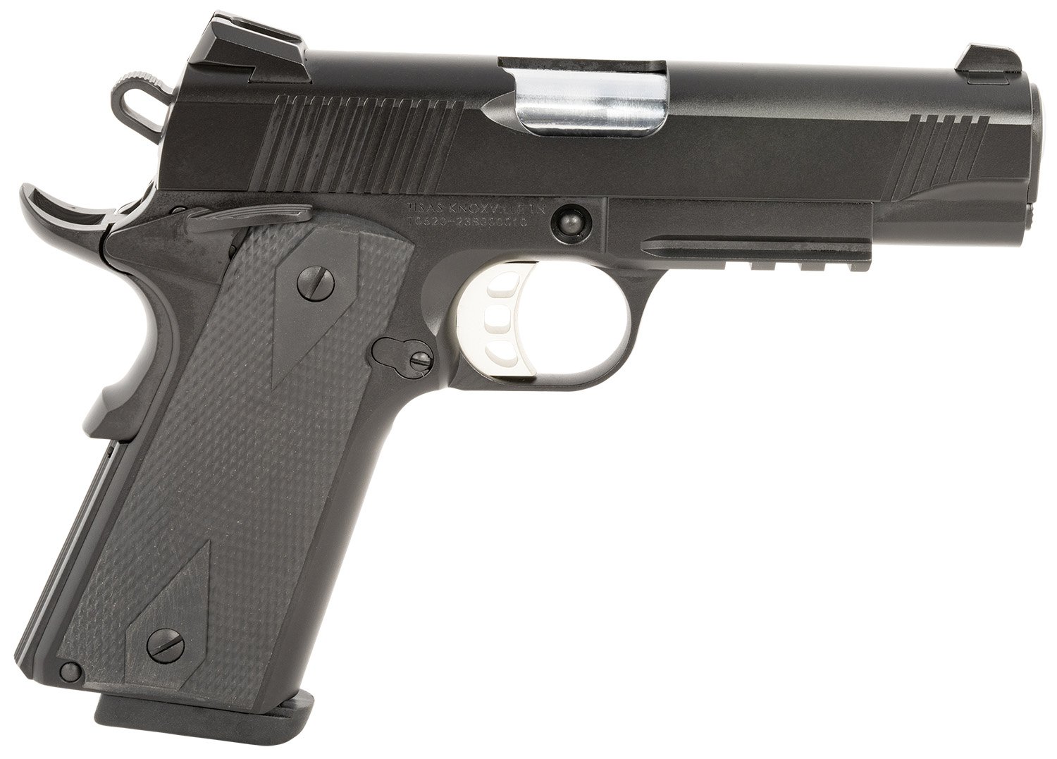 SDS Tisas 10100122 1911 Carry B9R 9mm 4.25" Black Cerakote, Optics Ready