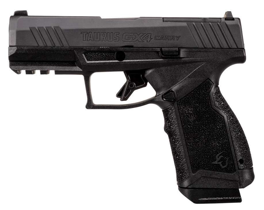 Taurus GX4 Carry 9mm 3.7 in Black 10 Round Semi-Auto Pistol - Taurus International Manufacturing, Inc. - 9mm