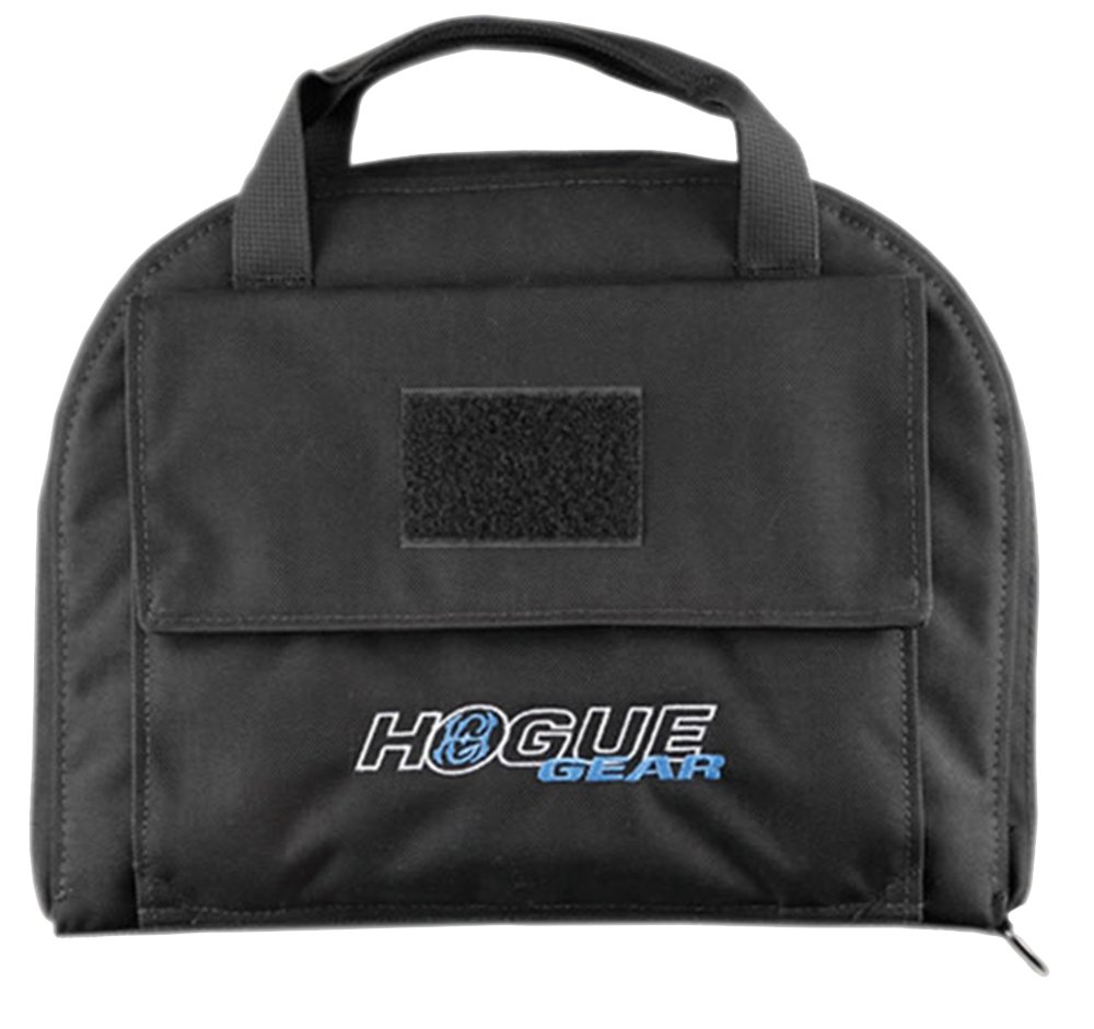 Hogue 59250 Medium Pistol Bag Black Nylon 9"x12" with Front Pocket