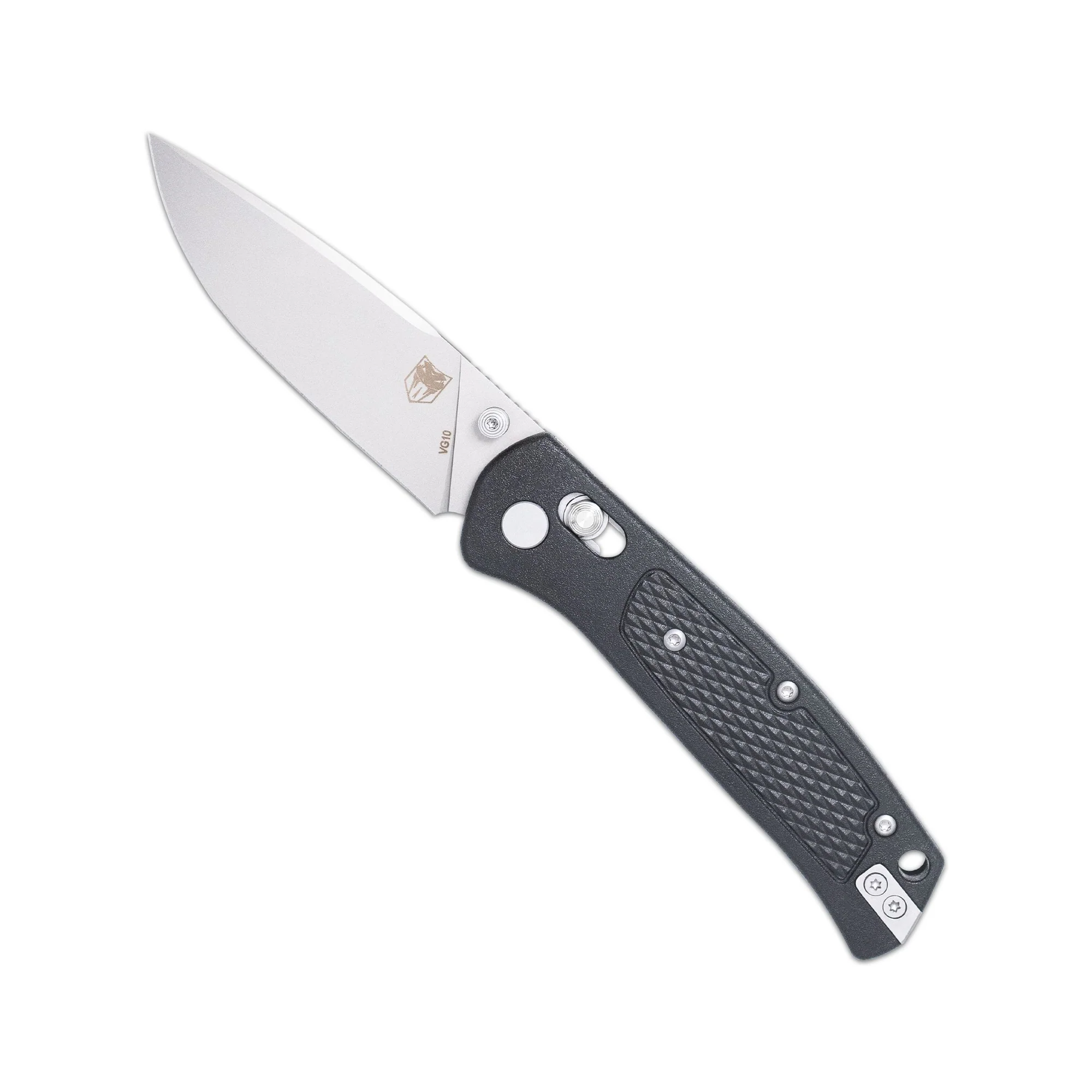 CobraTec EDC Scout Grivory Bar Lock Knife Folding Blade Black