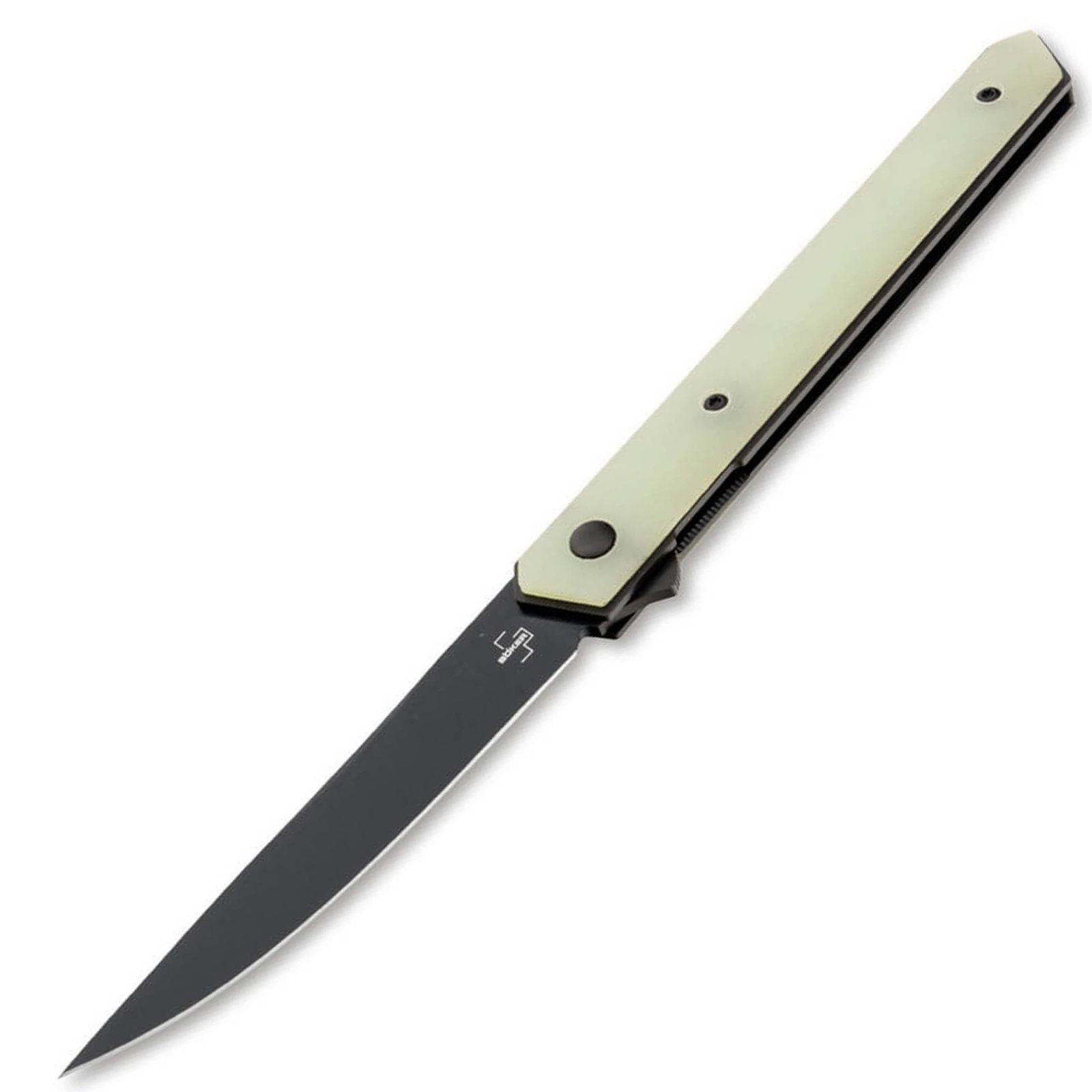 BOKER KWAIKEN AIR 3.5 CLIP PLAIN JADE/G10 - Boker