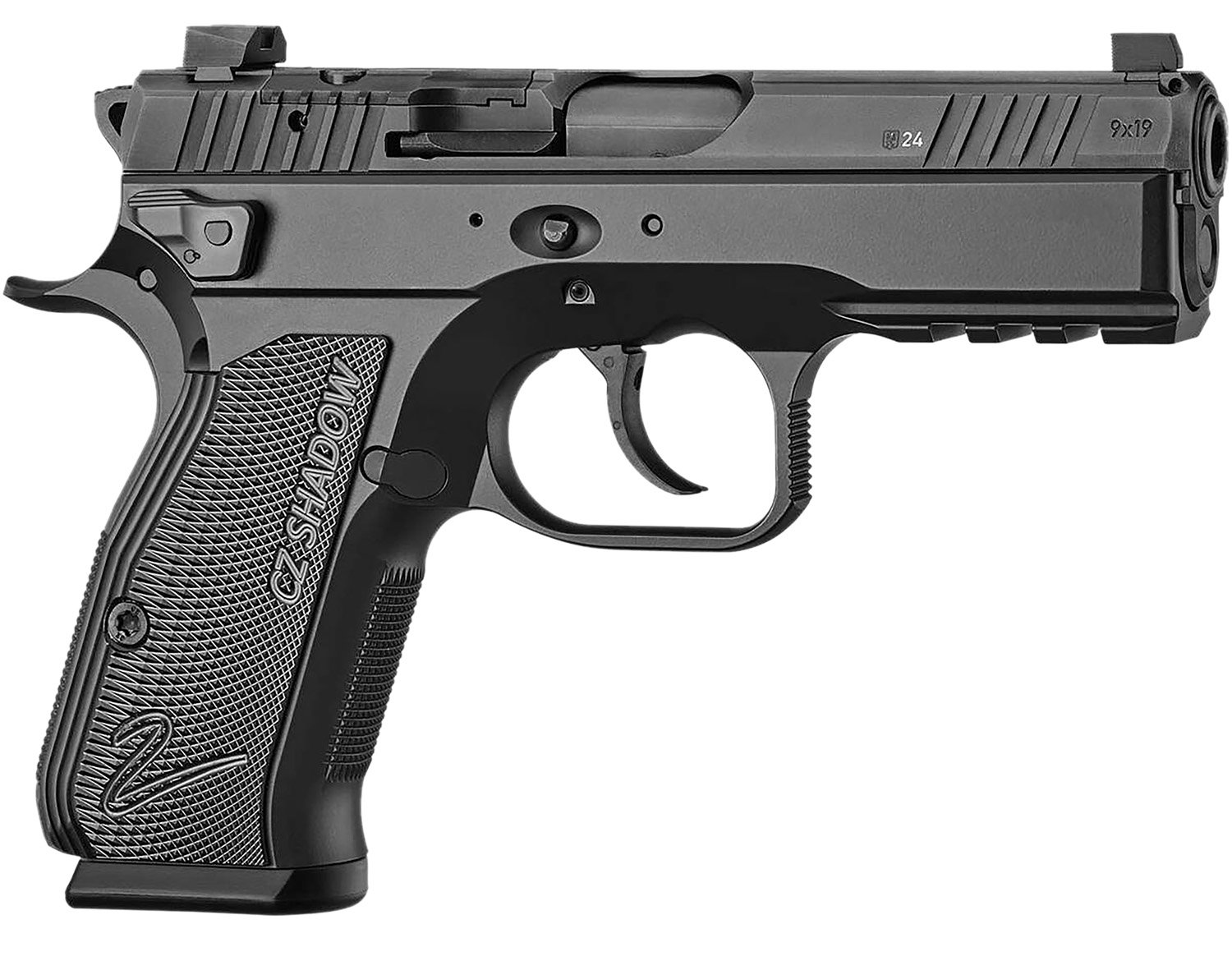 CZ-USA 91244 Shadow 2 Carry Frame 9mm Luger 15+1 4" Black Steel Barrel - CZ-USA - 9mm