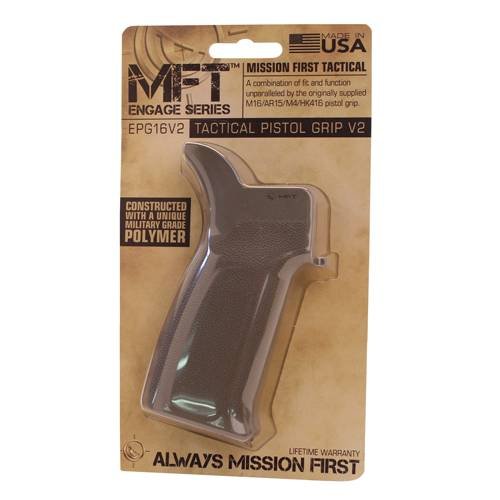 Mission First Tactical EPG16V2-SDE Pistol Grip 15 Degree Angle SDE