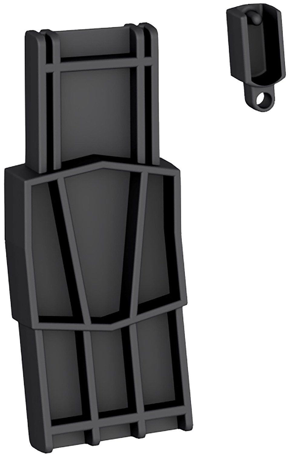 MTM AR Vise Block & Link Gray Angled Mag-Well - MTM Case-Gard - DARK GRAY