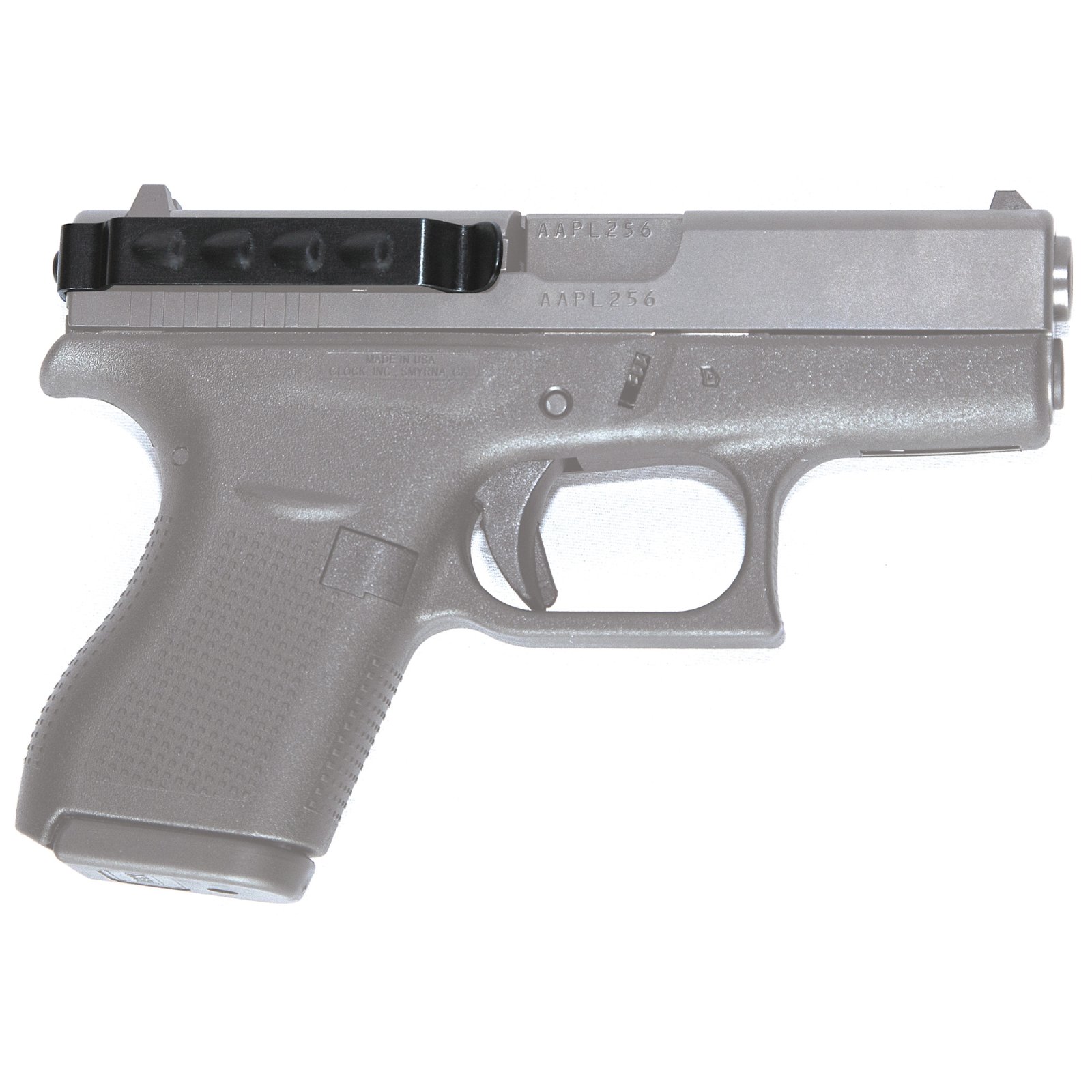 Techna Clip Belt Fits Glock 42 Ambidextrous Black G42BRL