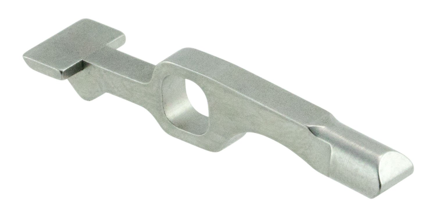 Wilson Combat 573 Bullet Proof Disconnector 1911 Silver Steel Handgun - Wilson Combat - BULLET PROOF