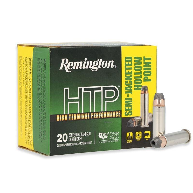 Remington 22295 .38 Special +P 110 Grain SJHP 20 Rounds Brass Case - Remington Arms Company, LLC - 38 Special