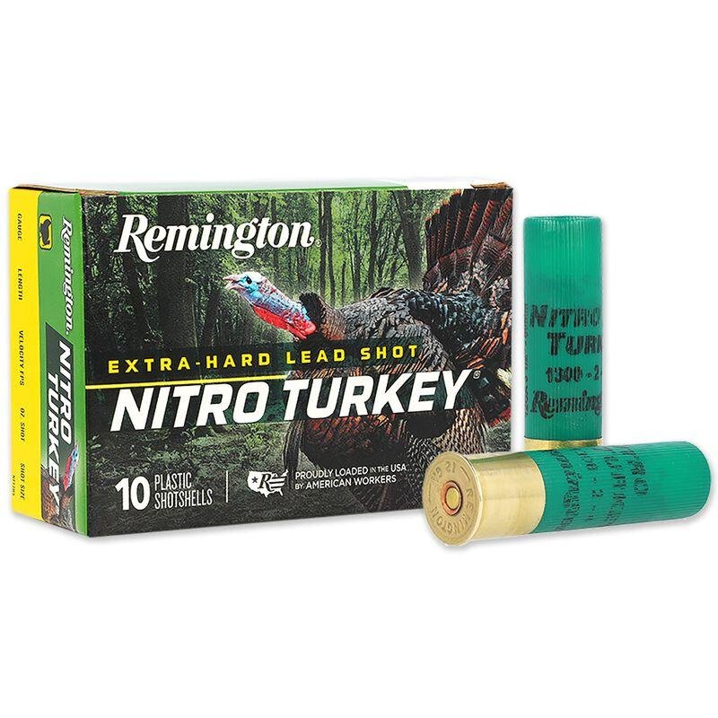 Buy Remington Nitro Turkey Upland 12 Gauge 3.50" 2 oz 6 Shot 10 Per Box/ 10 Cs online
