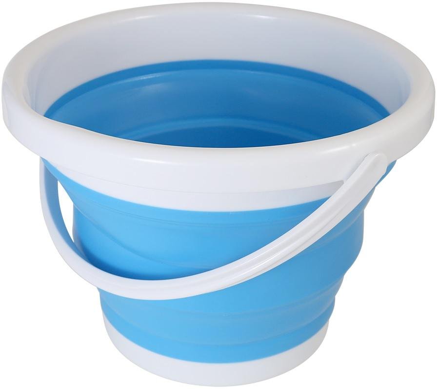 COGHLAN'S Collapsible Bucket 1.3 Gal Food-Safe, Collapses to 2.1 in