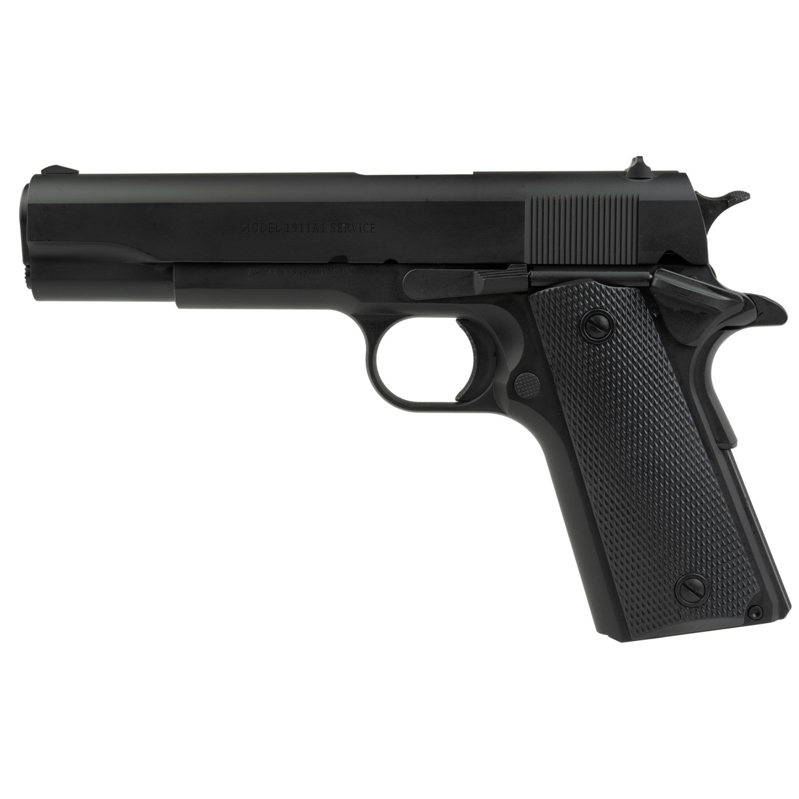 TISAS 1911A1 SERVICE 45 45ACP 5 BLK GRIP 2 7RD - TISAS - .45 ACP