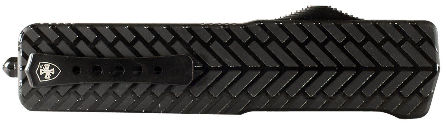 Templar LAHBG52 3.5" OTF Tanto D2 Blade Black Herringbone Handle
