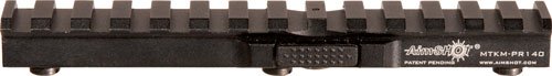 AimShot MTKMQR140PR Quick Release KeyMod Picatinny Rail 5.5" Black