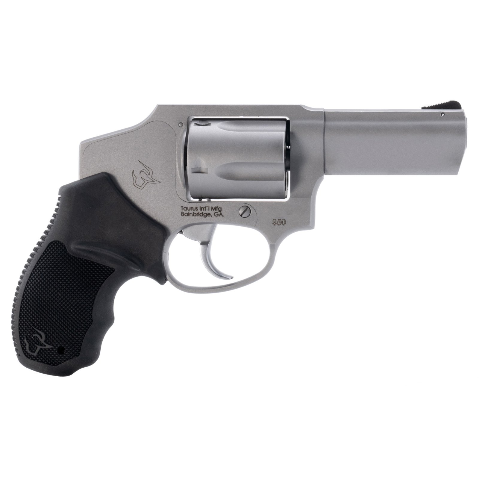 Buy Taurus 850 38SPL Revolver 5RD Matte Black/Stainless Rubber Grip online