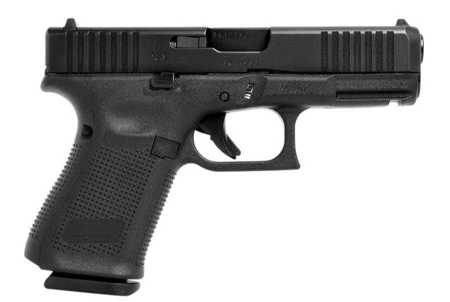 Glock PV1950203 G19 V 9mm 4.02" nDLC Semi-Auto Pistol