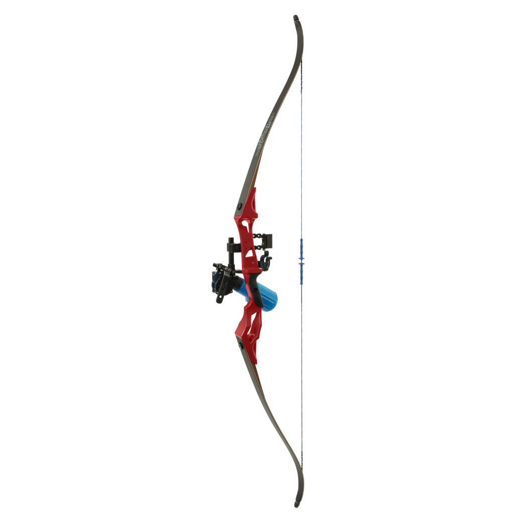 Fin Finder 81381 Bank Runner Bowfishing Recurve 35 lbs RH 58" Red