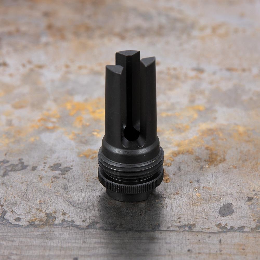 SilencerCo ASR Flash Hider M13.5x1 LH 9mm Black