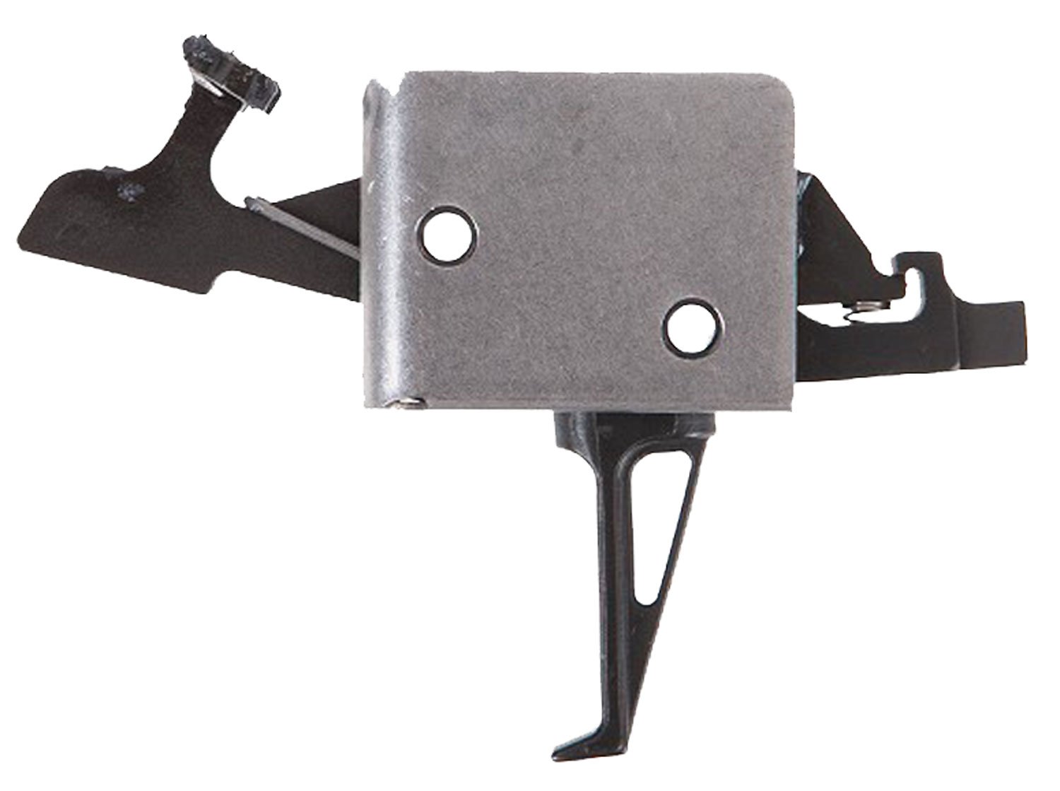CMC 92504 AR-15 Drop-In Two-Stage Flat Trigger 2 lbs Black/Silver - CMC Triggers - DROP-IN