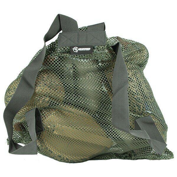 Rock Ridge Outdoors Cupped Large Mesh Duck Decoy Bag Carries 24 Decoys