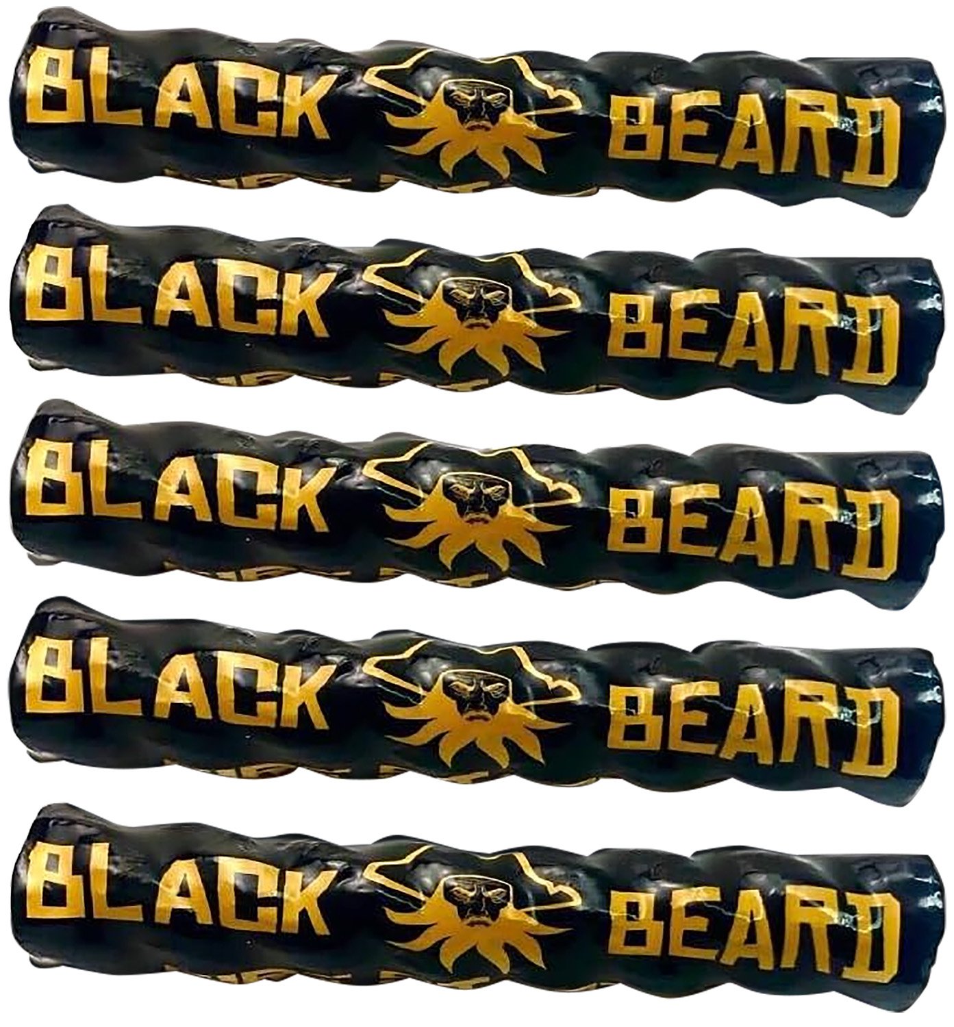 Black Beard 5PACK Fire Starters Rope Black Cotton Wax-Infused Rope