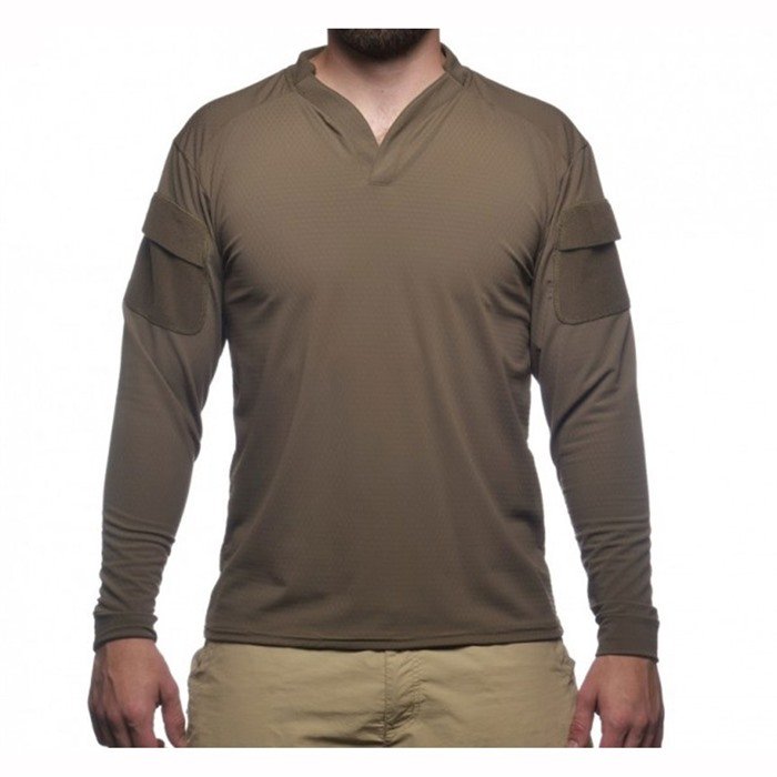 Velocity SYSTEMS BOSS RUGBY SHIRT LONG SLEEVE RANGER GREEN MED