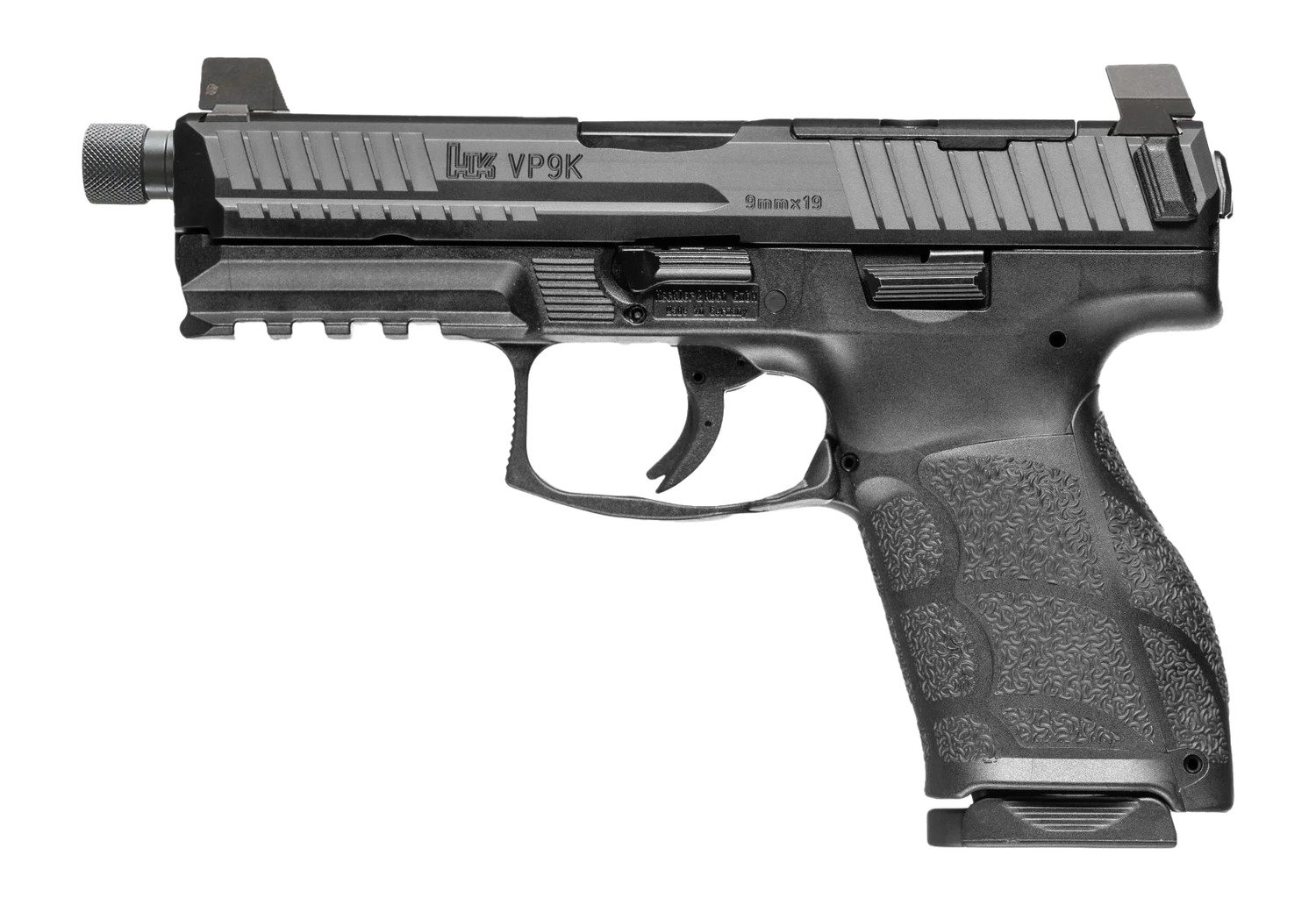 Heckler & Koch VP9A1 K Tactical Semi-automatic Striker Fired Polymer Frame - Heckler & Koch - 9mm Luger (9x19 Parabellum)