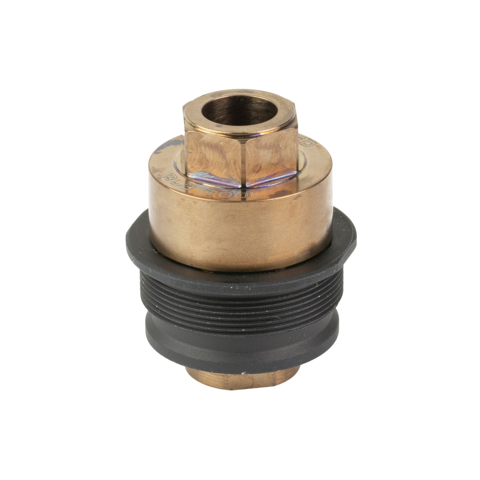 Rugged RU3 Universal 3-Lug Mount Black Nitride 1.375x24 Threads