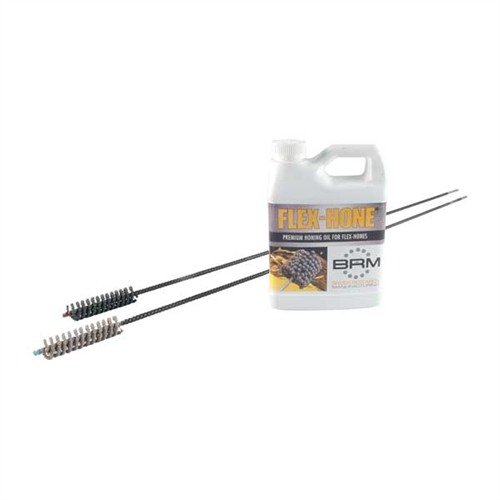Brownells 12 Gauge Flex Hone Set W/Oil - Brownells