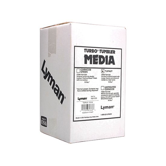 Lyman LARGE TUFNUT UNTREATED Case Cleaning Media