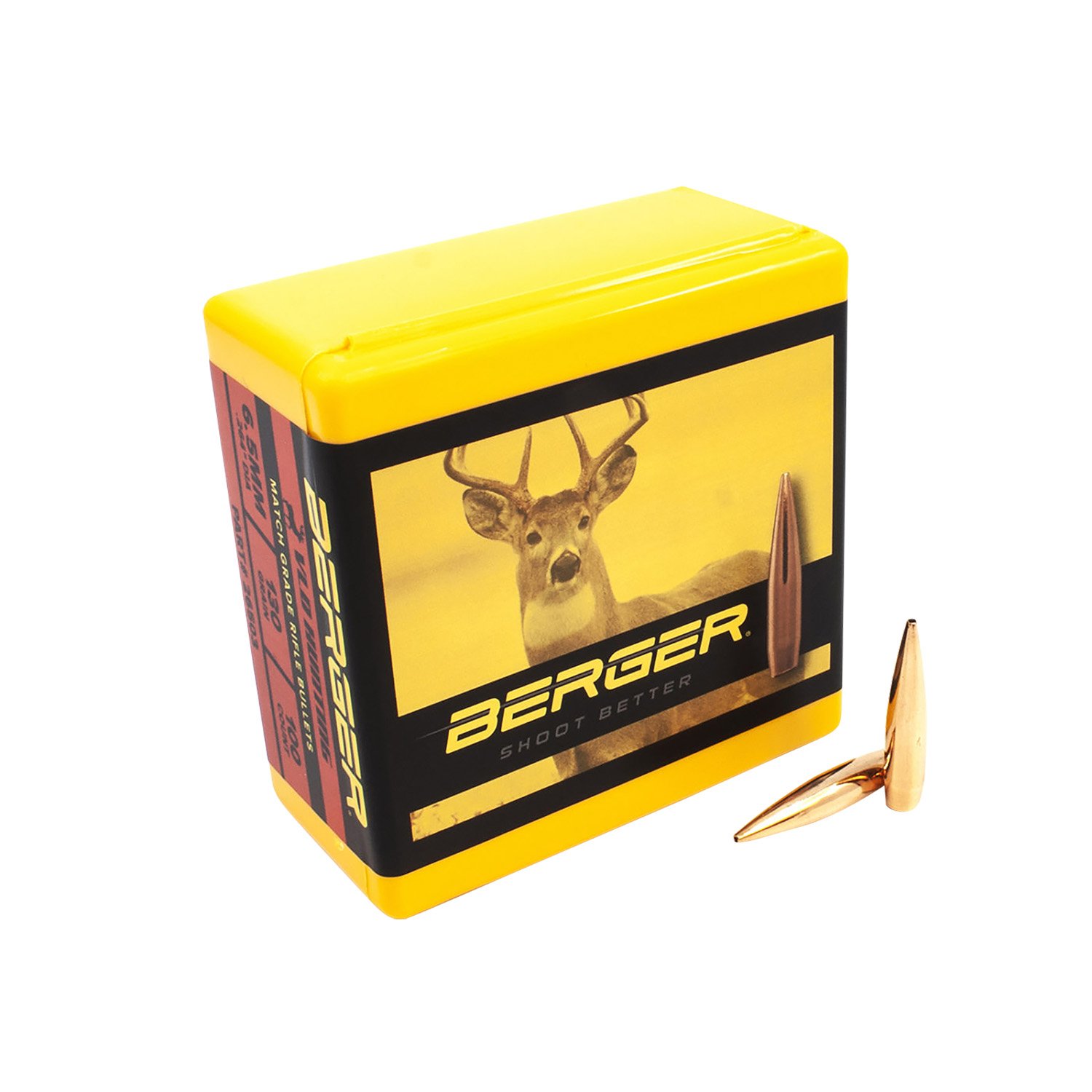 Berger Match Grade Hunting Bullets 6.5mm .264" 130 - Berger Bullets - 6.5mm