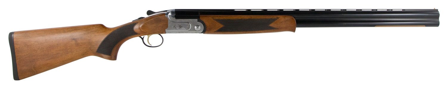 Dickinson GW12W30P Green Wing 12 Gauge 30" Silver Wood Shotgun - DKSN - 12 Gauge