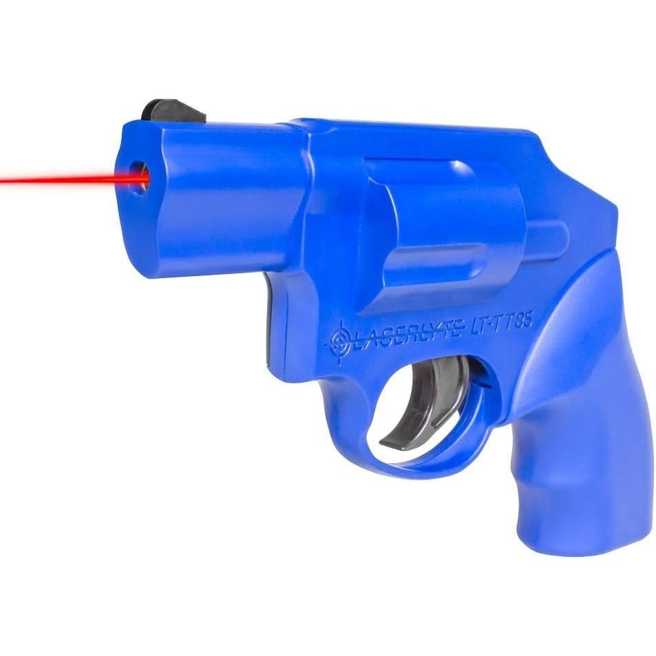 LaserLyte 01-00023 Revolver Trainer, Red Laser, Blue Finish