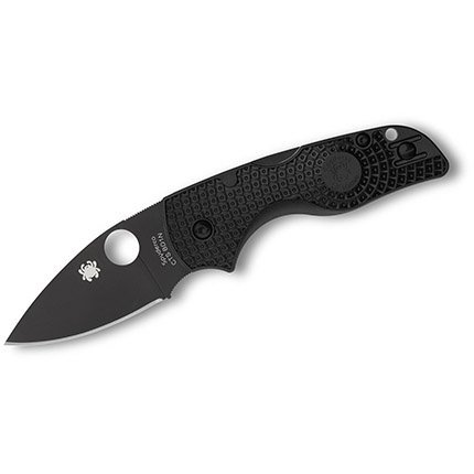 Spyderco C230PBBK Lil Native Black Lightweight Knife Black Blade - Spyderco