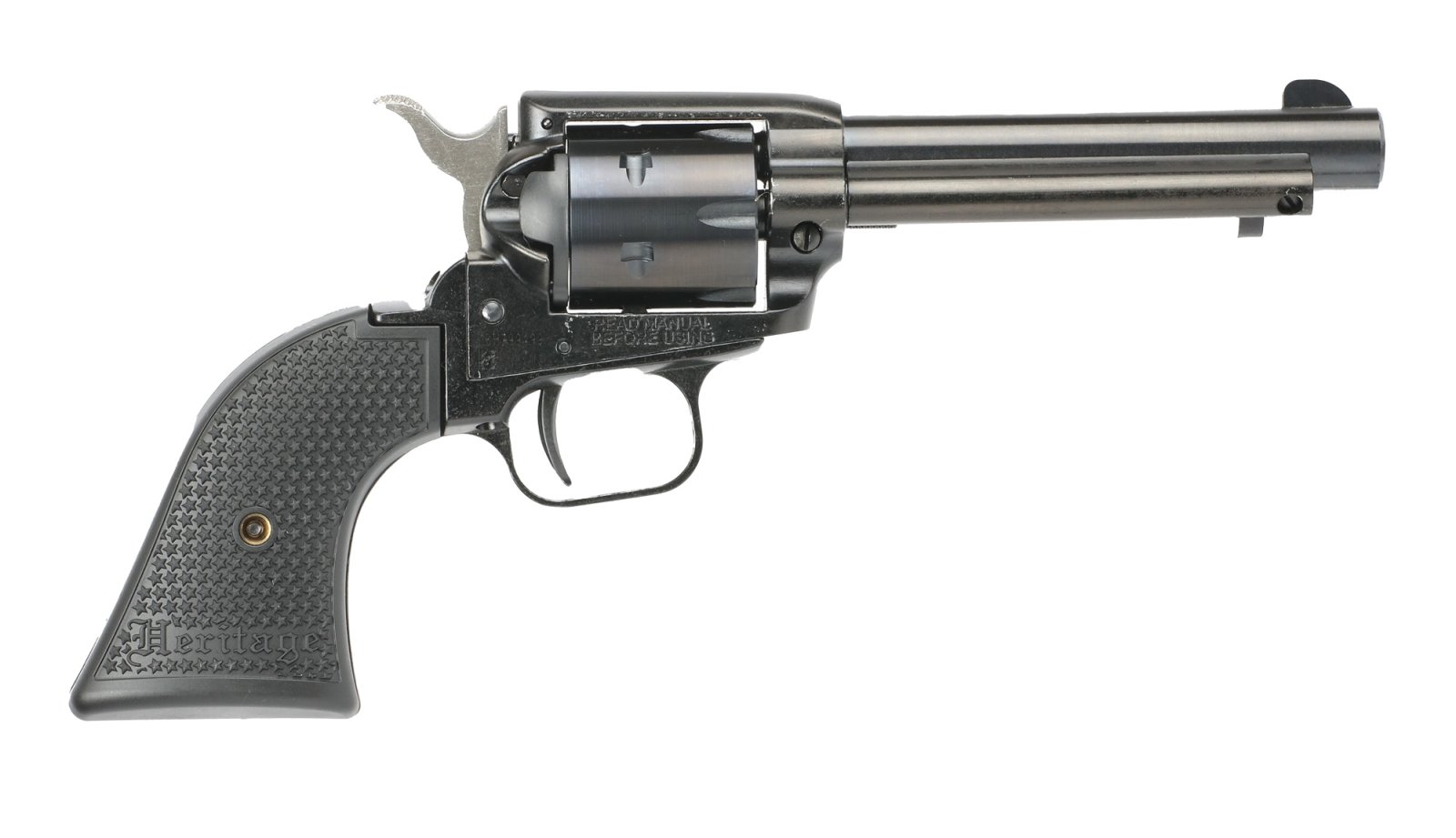 Heritage Rough Rider .22LR 4.75 in Black 6 Rounds Single Action - Heritage - 22 LR