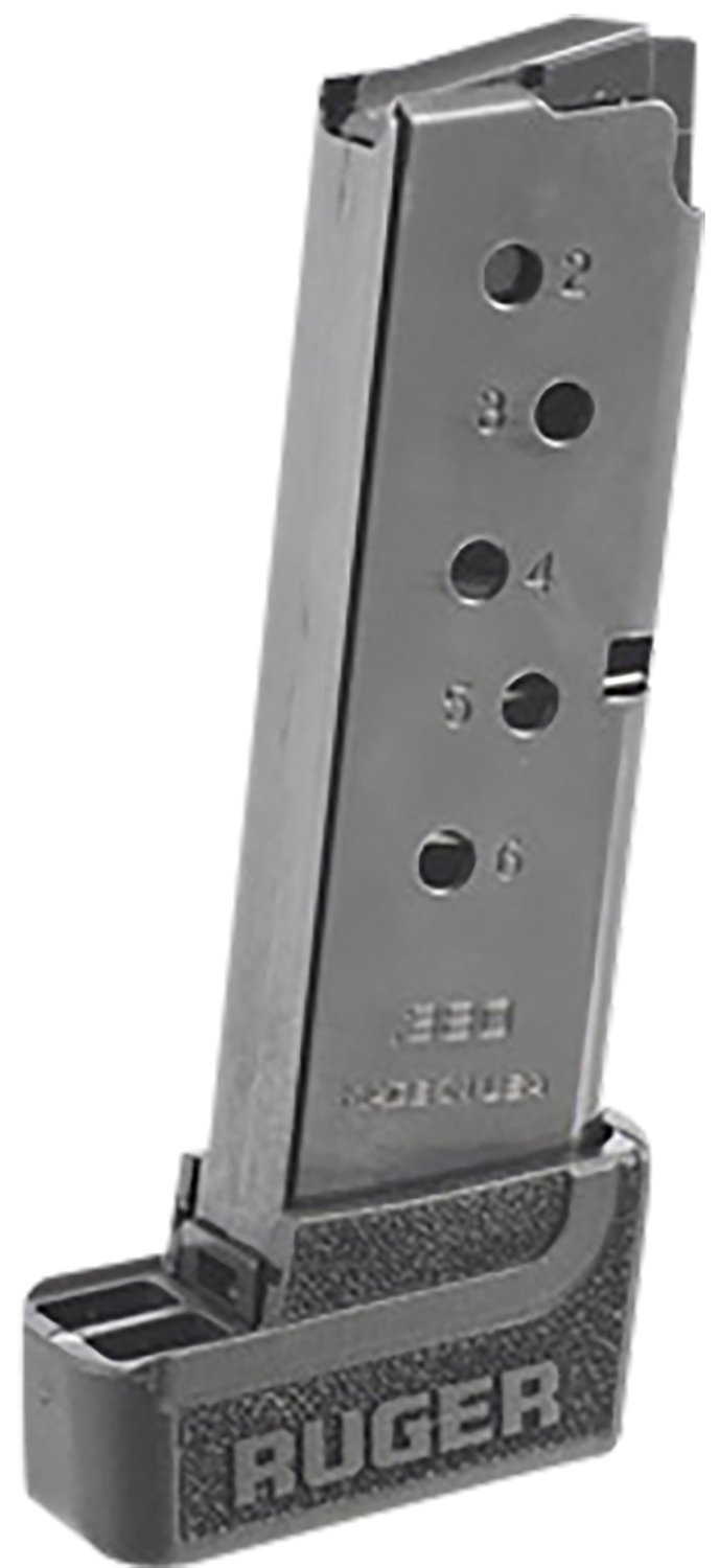 Ruger LCP II 380 ACP 7rd Magazine Steel/Polymer Black - Ruger - 380 ACP