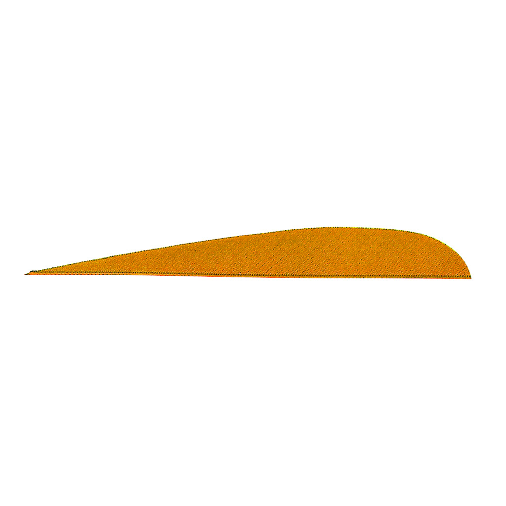 Gateway 500RPSFO-100 Parabolic Feathers Orange 5" RW 100 Pack