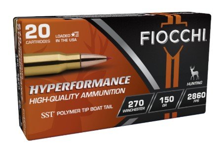 Fiocchi 270HSB Hyperformance 270Win 150gr SST 20 Rounds Box
