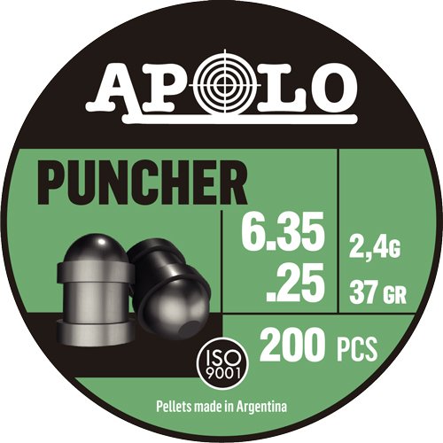HATSAN APOLO 25 PUNCHER 37GR 200 PACK - Apolo Pellets