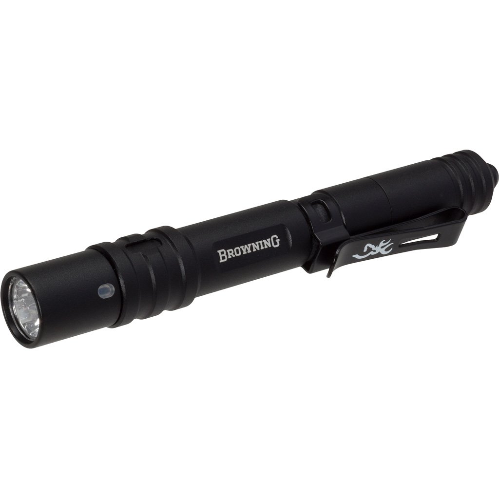 Browning Microblast USB Rechargeable Pen Light - High/Low Modes, 320mAh Battery, 20-160 Lumens