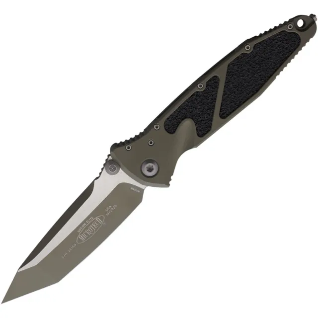 Microtech Socom Elite 3.98 In T/E Cerakote Moss Green Alu Hndl